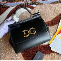 Promotional Dolce & Gabbana Origianl Leather Shoulder Bag 5157 black