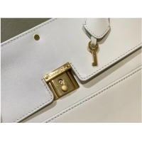 Market Sells MEDIUM DIOR Shoulder Bag Calfskin C0701 white