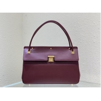 Stylish MEDIUM DIOR Shoulder Bag Calfskin C0701 Wine