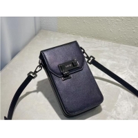 Hot Style DIOR MINI BOBBY BAGBlack cowhide C0977A