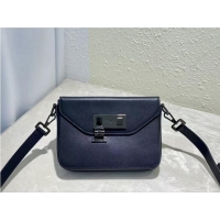 Refined DIOR MINI BOBBY BAG Black cowhide C0978