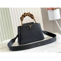 Top Quality Louis Vuitton CAPUCINES PM M48865 black