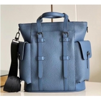 Buy Discount Louis Vuitton CHRISTOPHER TOTE M58479 BLUE