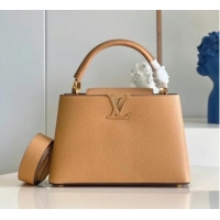 Buy Classic Louis vuitton CAPUCINES MM M59227 apricot