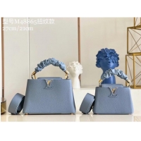 Top Quality Louis Vuitton CAPUCINES MINI M58586 Dusk Blue