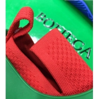 Stylish Bottega Veneta Climber Rubber Lace-up Sneakers 112208 Red/Green/Blue