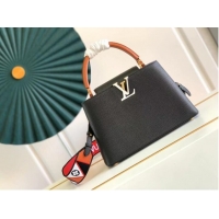 Top Quality Louis Vuitton CAPUCINES MM M58608 Black