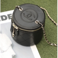 Buy Discount Chanel Original mini classic chain box handbag SS2021 black