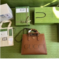 Elegant Gucci Diana medium tote bag 655658 brown