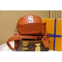 Super Quality Louis Vuitton NBA Ball in Basket Shoulder Bag M57974 Brown