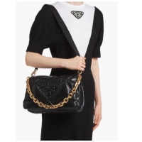 Buy Classic Padded nappa leather shoulder bag 1BD306 black