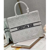 Fashion Discount DIOR BOOK TOTE Velvet C1286-2 white