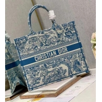 Spot Bulk DIOR BOOK TOTE Embroidery C1286-6 blue