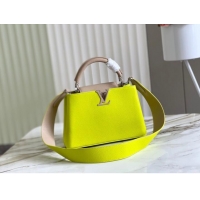 Promotional Louis Vuitton CAPUCINES BB M48865 Lemon&light gray