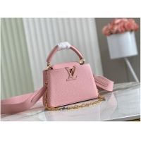 Good Taste Louis Vuitton CAPUCINES MINI M59065 pink