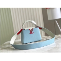 Good Taste Louis Vuitton CAPUCINES MINI M59205 blue&white