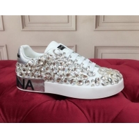 Grade Design Dolce & Gabbana DG Crystal Allover Sneakers 111523