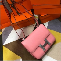 Discount Hermes Original Espom Leather Constance Bag 5333 Pink