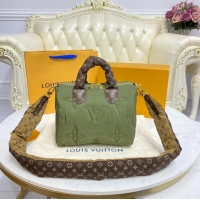 Buy Discount Louis Vuitton SPEEDY BANDOULIERE 25 M59009 Khaki Green