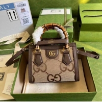 Reasonable Price Gucci Diana mini tote bag 655661 brown