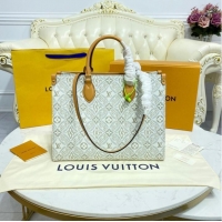 Top Quality Louis Vuitton ONTHEGO MM M59614 Ecru & Caramel