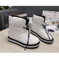 Good Product Dolce & Gabbana DG Down Snow Ankle Boots 121520 White