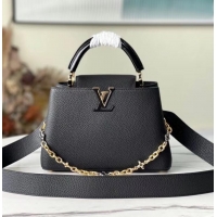 Super Quality Louis Vuitton CAPUCINES BB M48865 black