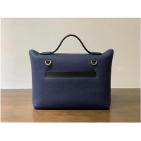 Famous Brand Hermes Kelly Original togo Leather Tote Bag H2424 royal blue