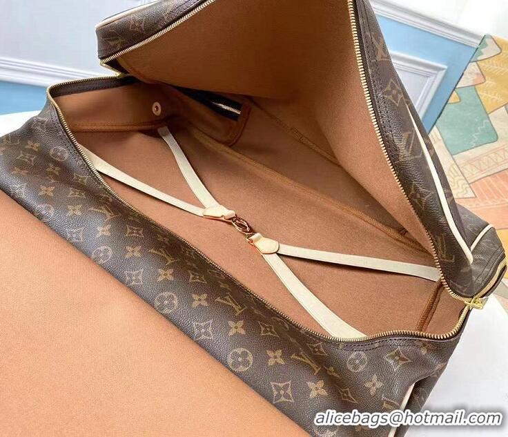 Sophisticated Louis Vuitton Vintage Monogram Canvas Sac Chasse Hunting Travel Bag M41140