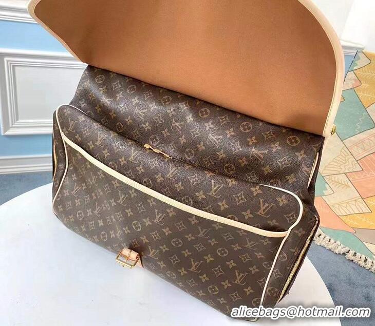 Sophisticated Louis Vuitton Vintage Monogram Canvas Sac Chasse Hunting Travel Bag M41140