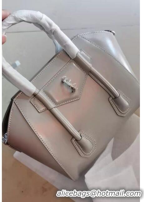 Top Quality Givenchy Grained Original Calfskin Small Antigona Bag BB0512 Gray