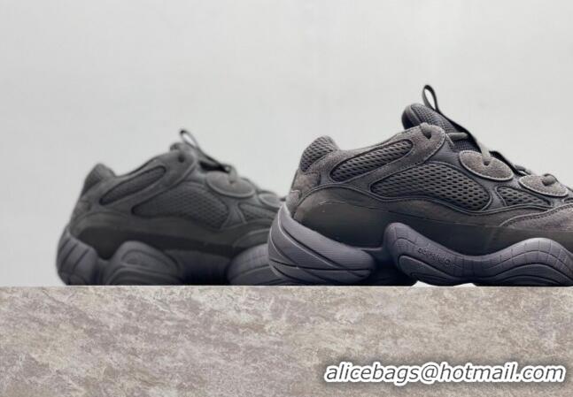 Pretty Style Adidas Yeezy 500 Boost Sneakers AY526 Black