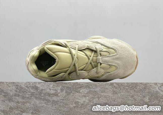 Best Product Adidas Yeezy 500 Boost Sneakers AY527 Yellow