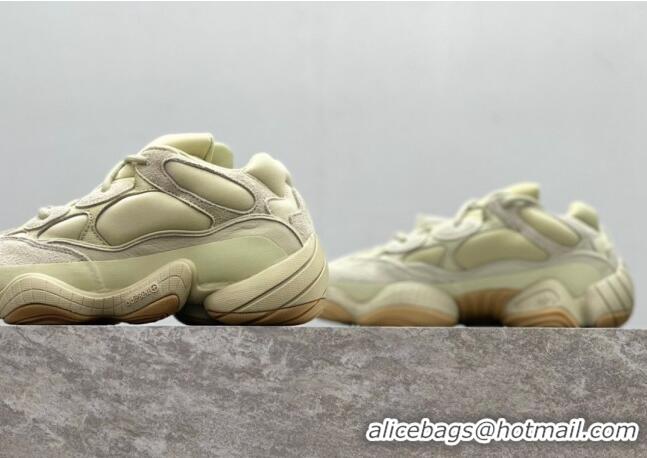 Best Product Adidas Yeezy 500 Boost Sneakers AY527 Yellow