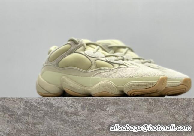 Best Product Adidas Yeezy 500 Boost Sneakers AY527 Yellow