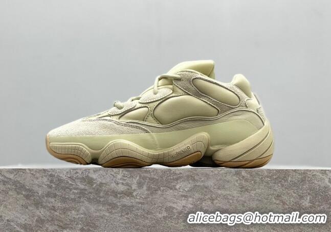 Best Product Adidas Yeezy 500 Boost Sneakers AY527 Yellow