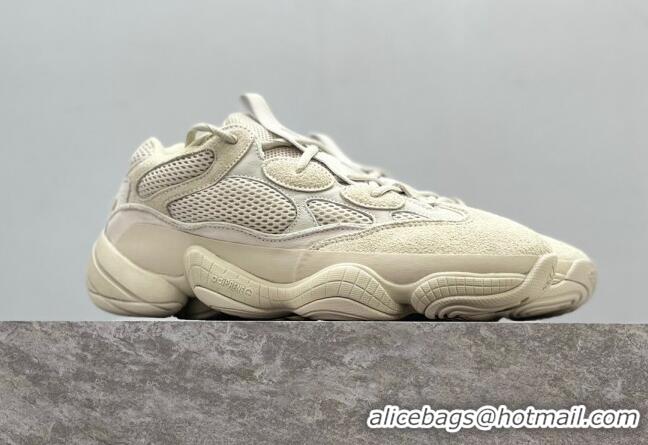 Luxury Adidas Yeezy 500 Boost Sneakers AY531 Beige