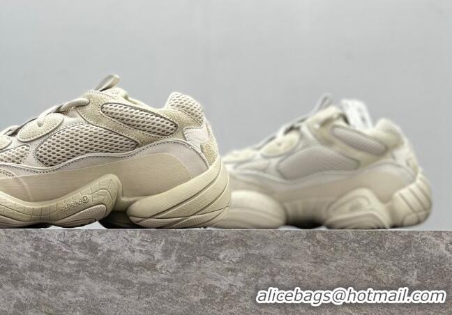 Luxury Adidas Yeezy 500 Boost Sneakers AY531 Beige