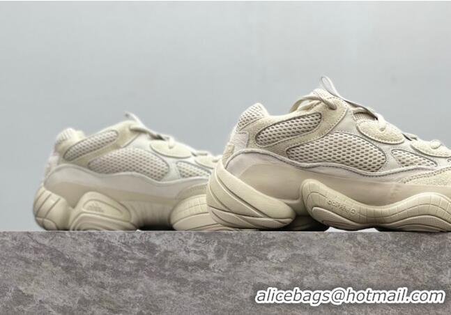 Luxury Adidas Yeezy 500 Boost Sneakers AY531 Beige