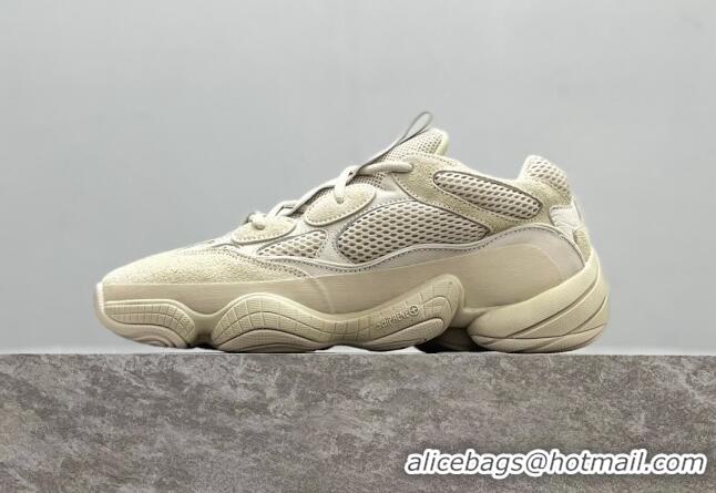 Luxury Adidas Yeezy 500 Boost Sneakers AY531 Beige