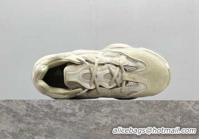 Luxury Adidas Yeezy 500 Boost Sneakers AY531 Beige