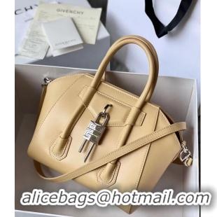 Unique Style Givenchy Grained Original Calfskin Small Antigona Bag BB0512 Nude