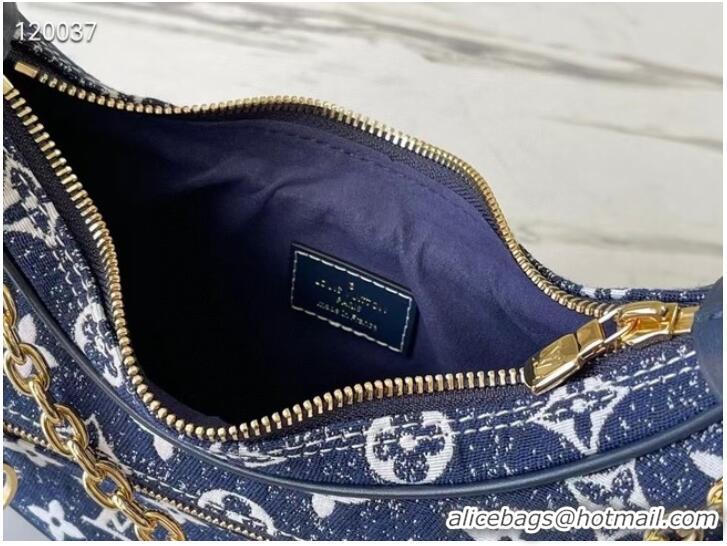 Pretty Style Louis Vuitton Monogram denim m81166 dark blue