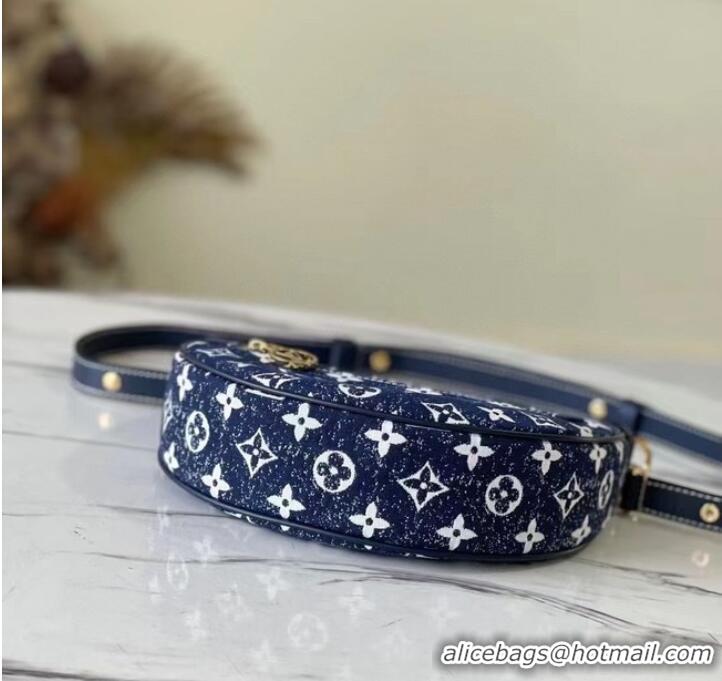 Pretty Style Louis Vuitton Monogram denim m81166 dark blue