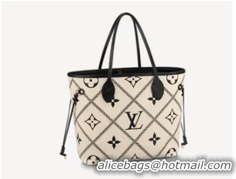 Shop Promotional Louis Vuitton NEVERFULL MM M46040 Creme Beige