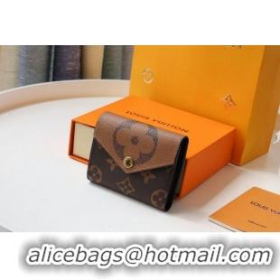 Super Quality Louis Vuitton Monogram Canvas Zoe WALLET M80725 Brown