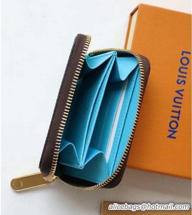 Top Quality Louis Vuitton CARD HOLDER M80492 blue