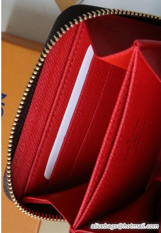 Well Crafted Louis Vuitton CARD HOLDER M80492 Red