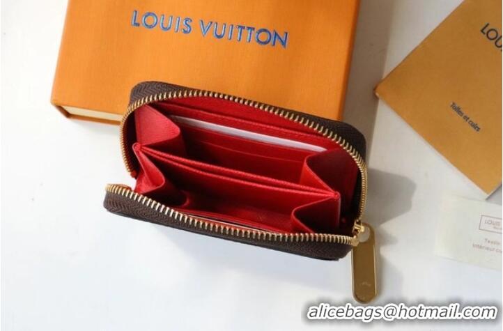 Well Crafted Louis Vuitton CARD HOLDER M80492 Red