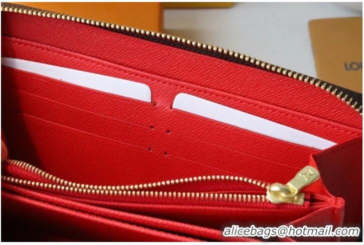 Top Quality Louis Vuitton ZIPPY WALLET M80861 Red